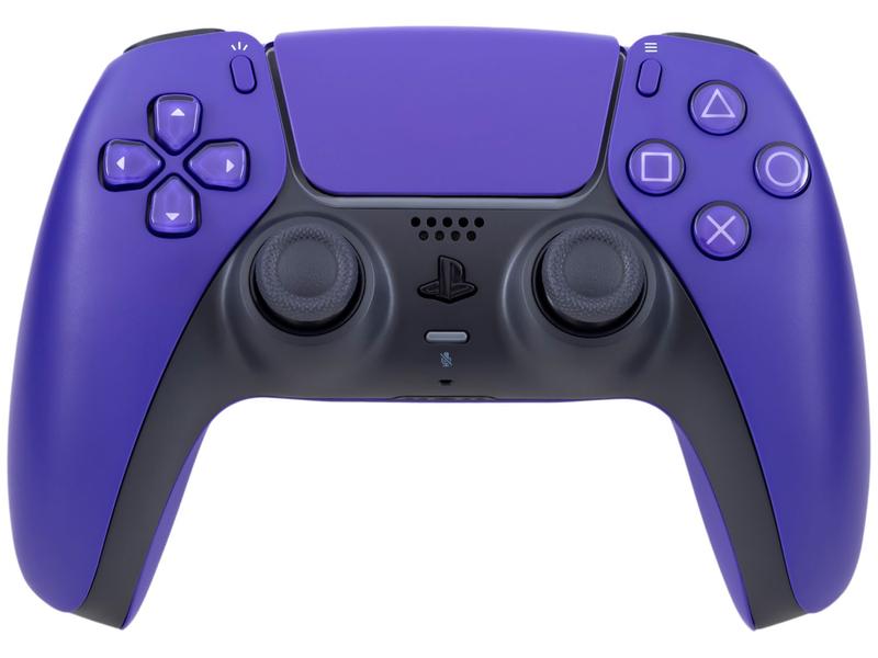 Imagem do produto Controle PS5 Galactic Purple sem fio (Dualsense) em Magazine Luiza